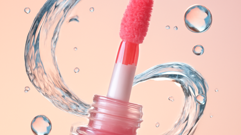 Lançamento do novo gloss com tecnologia hidratante