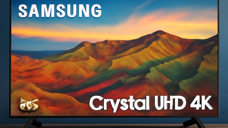 Samsung Smart TV 65 polegadas: tecnologia Crystal UHD 4K
