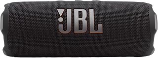 JBL, Caixa de Som, Flip 7, Bluetooth, Portátil, À Prova D'água e Poeira, Bateria de até 16h, Auracast, Som JBL Pro, AI Sound Boost, 25 W RMS - Preto