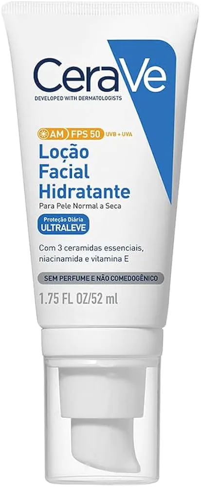 CeraVe Loção Facial Hidratante AM FPS 50