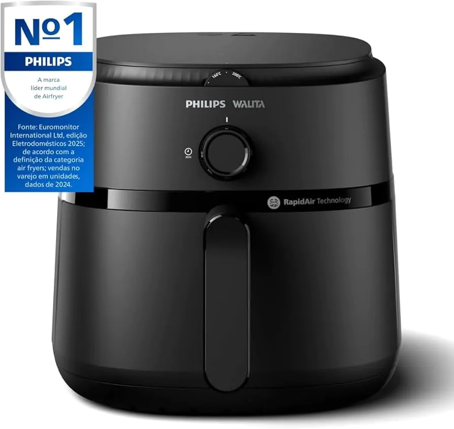 Fritadeira Airfryer Série 1000 XL, Philips Walita, 6,2 litros