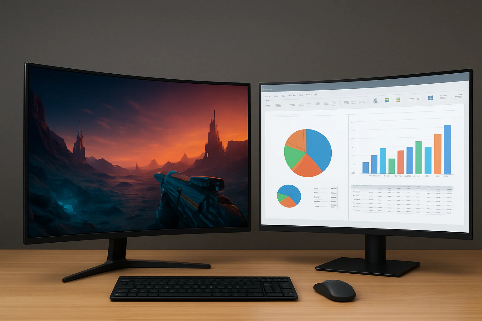 Melhores monitores gamers e para trabalho em 2025: guia completo