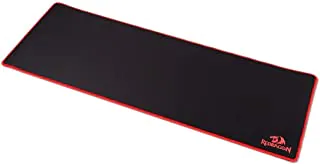 Mousepad Gamer Redragon Suzaku Preto e Vermelho 800x300mm P003, Estendido