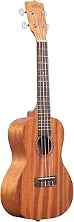 Kala KA-15C cetim mogno concerto, Ukulele, natural | Corpo laminado de mogno, escala de jacarandá, porca e sela Nubone Tech Graph Tech, cordas Aquila Super Nylgut, 24,25 geral