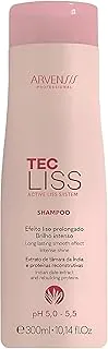 Arvensis – Shampoo Tec Liss 300ml | Limpeza, Alinhamento, Efeito Liso, Proteção Térmica, Fórmula Vegana