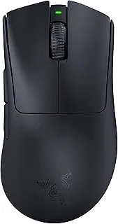 Razer Mouse para jogos DeathAdder V3 Pro: 63 g ultraleve - Sensor óptico Focus Pro 30K - Interruptores ópticos rápidos Geração 3 - HyperSpeed Wireless - 5 botões programáveis - Bateria de 90 horas -