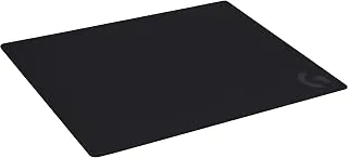 Mouse Pad Grande de Tecido com Base Antiderrapante Logitech G640 Otimizado para Jogos e com Superfície de Atrito Moderado
