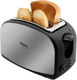Philco Tostador French Toast com Função Descongelar 8 Níveis de Tostagem Inox 127V