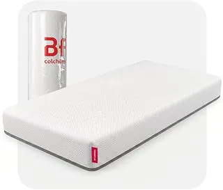 Colchão Solteiro Espuma D33 A Vácuo Ortopédica Certificada BF Colchões 88x188x17cm