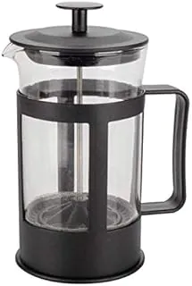 CAFETEIRA FRANCESA EM INOX DECORADA PRENSA CHALEIRA EM VIDRO CREMEIRA BULE FRENCH PRESS LUXO 350ML