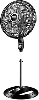 MONDIAL Ventilador Coluna, Turbo 8 Pás - 40cm, 110V, Preto/Prata, 140W - VTX-40C-8P