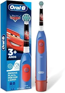 Oral-B Escova de Dente Elétrica Infantil Disney Carros, 1 Unidade