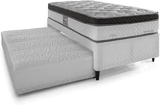 Bicama Solteiro Herval Lofty com Cama Auxiliar, Molas Ensacadas, 60x88x188 cm