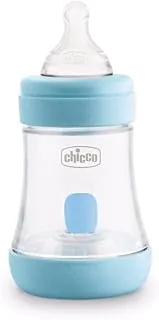 Mamadeira Perfect5 150ml FL Inicial Azul, Chicco, Azul