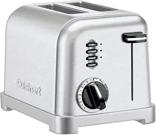 Torradeira Cuisinart Classic CPT-160BR 6 Níveis de Tostagem 1000W 110V Inox
