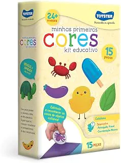 Toyster - Jogo Educativo: Minhas Primeiras Cores - 2 anos +