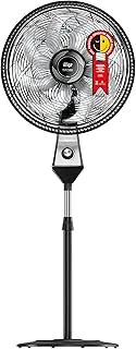 WAP Ventilador de Coluna 50cm FLOW TURBO, com Tecnologia Silenciosa e Econômica, 8 Pás e 3 Velocidades, 180W 127V