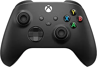 XBOX Core Wireless Gaming Controller – Carbon Black for Series X|S, One, Windows PC, Android, and iOS