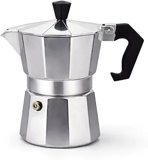 Cafeteira Italiana Moka de Fogão Expresso Alumínio 3 Xícaras