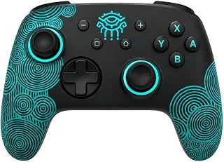 Controle Pro para Nintendo Switch 2 Sem Fio Bluetooth, Hall Effect, NFC Amiibo, Gyro 6 Eixos, RGB, Compatível com Switch e OLED