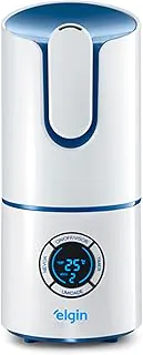 Umidificador de Ar Elgin Digital Inteligente, 2,5 Litros Branco e Azul Bivolt