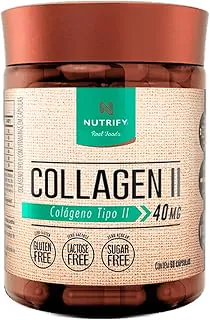 Nutrify - Colágeno Tipo 2-60 Cápsulas (embalagem pode variar).