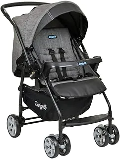 Burigotto Carrinho de Bebê com Bebê Conforto Rio K, Mesclado Preto