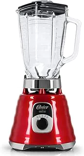 Liquidificador Oster New Osterizer Clássico, 1,25L, 110V, Vermelho, 700W, BLST4126R