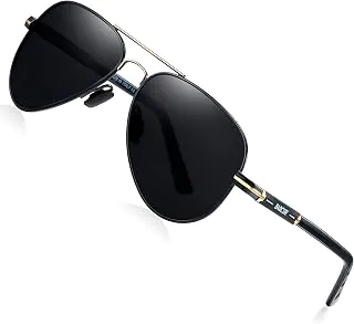 BarcurÓculos de sol masculinos clássicos polarizados para dirigir e pescar, proteção UV400