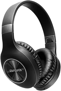 Aiwa Fone de Ouvido Headphone Bluetooth, ANC - Cancelamento de ruído, dobrável - AWS-HP-02-B