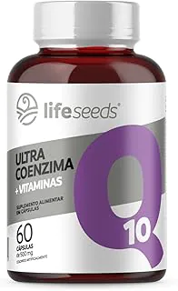 Ultra Coenzima Q10 + Vitaminas A, B1, B2, B3, B9, B12, C, E, Selênio e Zinco - 60 Cápsulas (2 Meses)