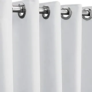 Cortina Blackout/Blecaute Em Tecido Corta Luz Para Sala, Quarto e Escritorio 3,00M x 2,50M | Admirare (3,00M X 2,50M, Branca)