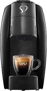 3 Corações TRES Cafeteira Espresso e Multibebida LOV Preta - 127V