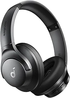 soundcore Q20i da Anker, Fone de Ouvido Bluetooth ANC Híbrido Ativo, 60H | Áudio Hi-Res, Graves Potentes, Cancelamento de Ruído Headphone Bluetooth Over Ear, App Personalização, Modo Transparência