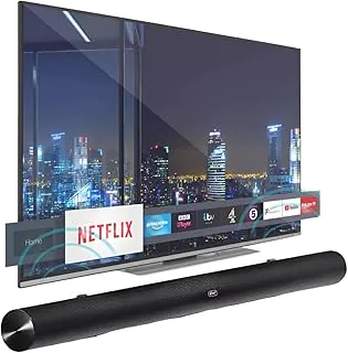 Soundbar Home Theater 60W RMS Real Efeito Cinema Bluetooth HDMI Arc Óptico RCA P2 Rádio Fm Usb Smart TV Pc Notebook Celular Controle Remoto