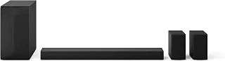 Home Theater Soundbar LG 440W RMS, 5.1 Canais, Bluetooth 5.3, Dolby Digital, Alto-Falantes Traseiros, AI Sound Pro, Wow Interface, Sem fios, Conexões Múltiplas - S60TR