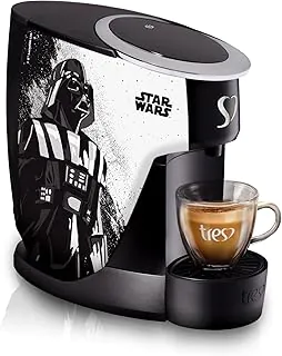 3 Corações TRES Cafeteira Espresso e Multibebida Touch Star Wars™ Darth Vader e Stormtrooper Automática - 220V