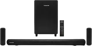 Kit Caixa de Som e Soundbar Bluetooth 5.1 Canais 280W RMS e Woofer 6.5