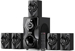 Sistema de Home Theater Bobtot B48S 5.1 Canais com Suporte Dolby Atmos, 700W de Potência, Subwoofer de 5,25 Polegadas, Bluetooth 5.0, Som Surround Imersivo para TV e Games com Controle Remoto 110V