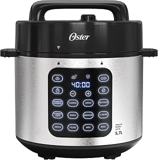 Panela de Pressão Elétrica Digital 5,7L Oster - 127V