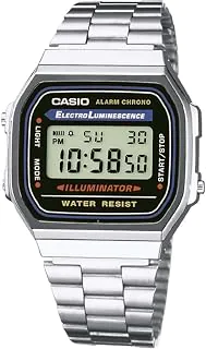 CasioA168WA-1 Mens Classic Digital Bracelet Watch