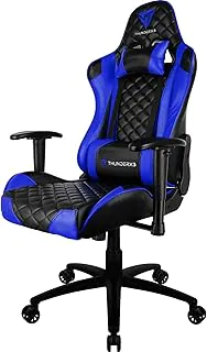 ThunderX3 Cadeira Gamer Profissional TGC12 Preta/Azul
