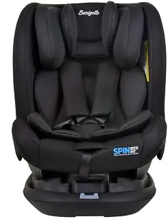 Cadeira Spin Isofix 360 graus de 0 a 36 Kg Black - Burigotto