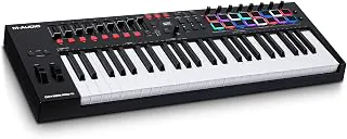 M-AUDIO Oxygen Pro 49 - 49 Key USB MIDI Keyboard Controller With Beat Pads, MIDI-assignable Knobs, Buttons and Faders, and Native Instruments Sound Package (NKS Integration)