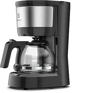 Electrolux Cafeteira Elétrica Inox filtro permanente removivel corta pingos capacidade 600ml 15 xicaras função manter aquecido sistema ECM10 220v