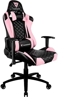 AEROCOOL Cadeira Gamer Profissional TGC12 Air Tech Rosa Thunderx3, Tamanho único