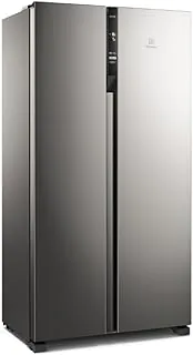 Geladeira Electrolux Side by Side Efficient com Tecnologia Autosense 435L (IS4S) 127V