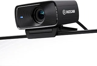 Elgato Facecam MK.2 - Webcam Full HD 1080p60, Streaming com Ultra Baixa Latência, HDR Habilitado, Controle de Aplicativo Estilo DSLR - Para Chamadas no Zoom/Teams, YouTube, Compatível com PC/Mac