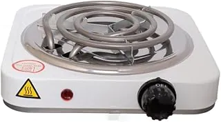 WESTERN Fogão Elétrico Portátil 1 Boca 127V 1000W Branco