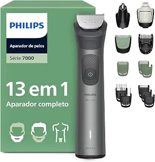 Philips Aparador e Barbeador Elétrico Série 7000 All-in-One 13 em 1 Premium